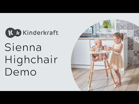 Kinderkraft Sienna Highchair Demo