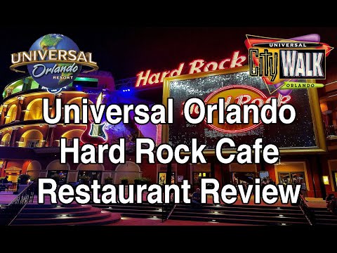 Universal Orlando Hard Rock Cafe Review