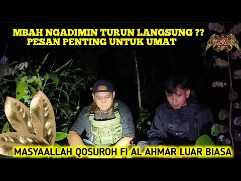 BIKIN MERINDING KUNCI SABDO PALON & KHAROMAH QOSUROH FI AL AHMAR