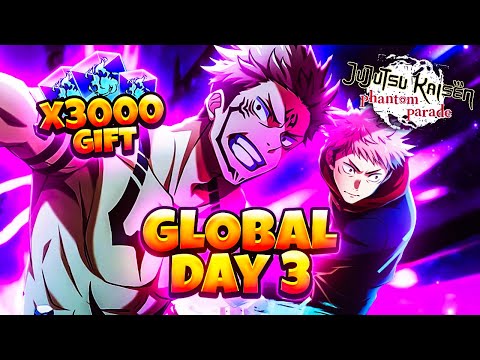 *NEW CODE & 10 PULL GIFT* DAY 3 JUJUTSU KAISEN: PHANTOM PARADE GAMEPLAY & ASK ME ANYTHING