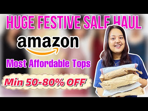 Amazon Sale Most Affordable Tops Haul | Tops for Office, College & casual wear | Sneha Reviews