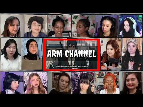 Cute Girls Reacting Chainsaw Man  Episode 5 | Chainsaw Man Episode 5 Reaction Mashup |  #chainsawman