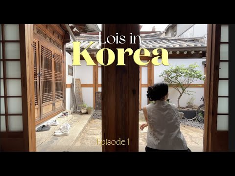 KOREA TRAVEL VLOG | spring in korea, butler lee hanok stay,  exploring Seoul, trying new places