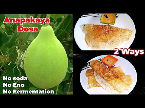 సొరకాయ దోశ in 2 WAYS | BOTTLE GOURD DOSA | CRISPY DOSA RECIPE #dosa  @TastytreatsbyRoja