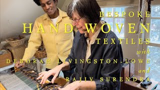 CUSTOM HAND-WEAVING WITH DEBORAH AND RAJIV - TORONTO