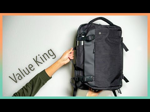 Tomtoc Travel Backpack 40L review - the BEST travel bag under $100, and it's not close