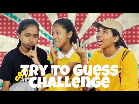 TRY TO GUESS CHALLENGE|THE3SISTERS