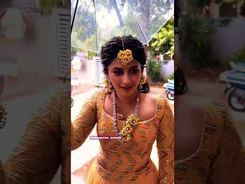 Ponni serial actress vaishnavi wedding viral video #shorts #video #reel #ytshorts #bts