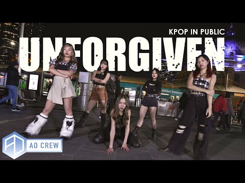 KPOP IN PUBLIC LE SSERAFIM 'Unforgiven' Dance Cover [AO CREW - Australia]