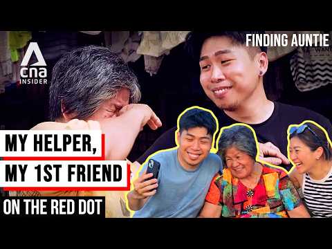 I Flew To Philippines To Surprise My Former Helper After 26 Years! | On The Red Dot - Finding Auntie