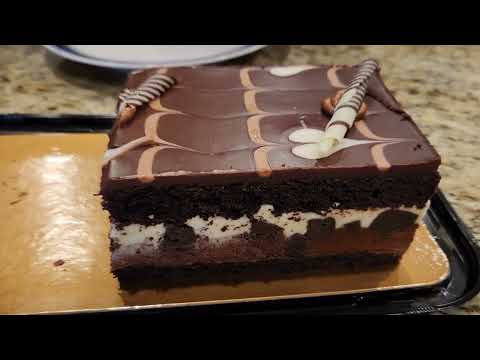 Tuxedo Chocolate Mousse Cake from Costco | Chef Dawg Uncut