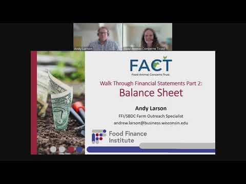 Understanding Farm Balance Sheets