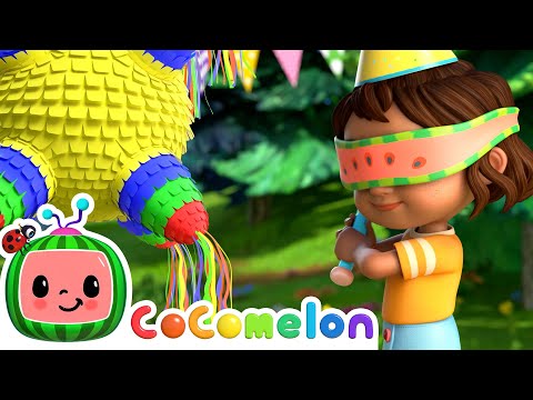 Dale Dale Piñata Birthday Song | Nina Time | CoComelon Kids Songs & Nursery Rhymes