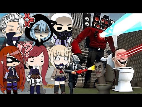 Mha Villains react to Skibidi Toilet || Part- 2