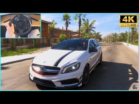 Mercedes A45 AMG - Forza Horizon 5 | Thrustmaster TX Steering Wheel Gameplay