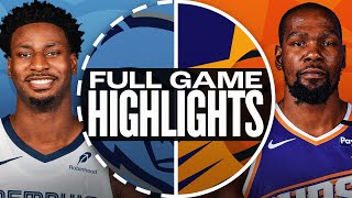 GRIZZLIES at SUNS | FULL GAME HIGHLIGHTS | December 31, 2024