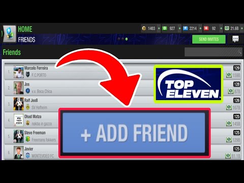 How to get many friends/fans in Top Eleven 2025 | Get High possession