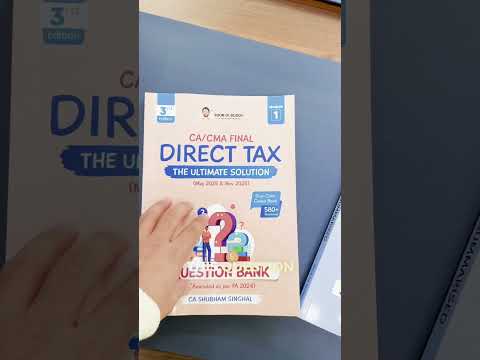 Presenting Edition 3 of our Direct Tax Books, your ultimate resource to crack DT! Just for ₹699✨️