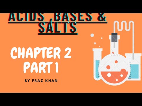 ACIDS OR BASES KYA HOTE HAI ||CBSE CLASS 10  || BY FRAZ KHAN