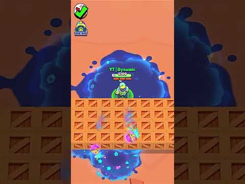 Which Brawler Can Pass The Wall ? | 2 | #brawlstars #shorts