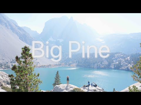 美國Big Pine丨Big Pine Lakes Trail、加州有自己的小班夫、十月的蒂芬尼藍湖泊