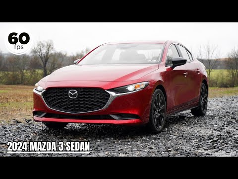 2024 Mazda 3 Sedan Review | Starting at UNDER $25k!