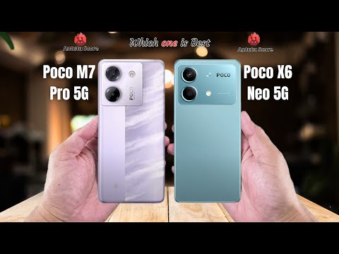 Poco M7 Pro 5G vs Poco X6 Neo 5G  Full comparison ⚡Which one is Best