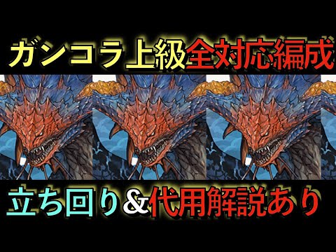 【死んでもやれ】ガンホーコラボ上級編ネロミェールを使った全Lv対応編成解説！後半は代用解説！見ないと損！【パズドラ】