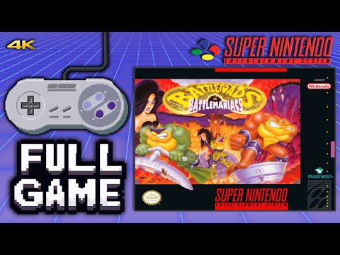 Battletoads in Battlemaniacs [SNES] - Full Game Walkthrough / Longplay (4K60ᶠᵖˢ UHD)