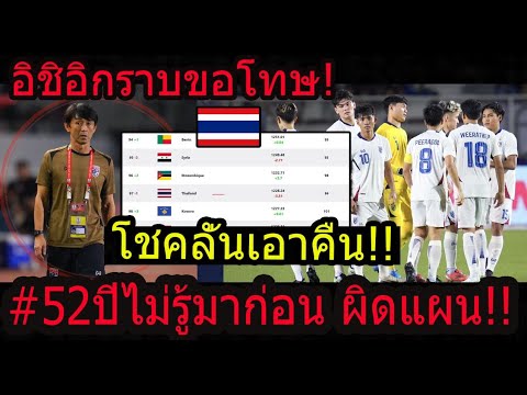 #ทีมชาติไทย! ทำลายสถิติ52ปี กลับมาทบทวนแทคติก!! สุภโชคลั่นเอาคืนไม่ต่องห่วง!!