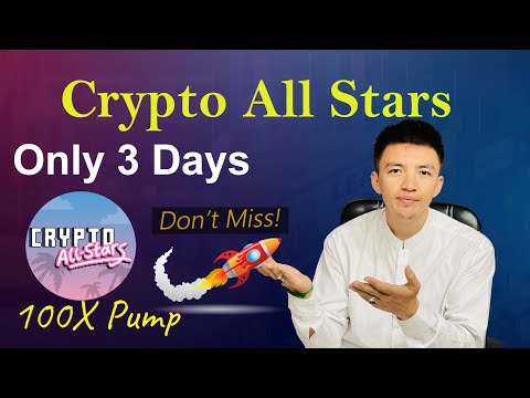 Last Chance to Buy Crypto All Stars Presale Before 100X Pump | $Stars Listing After 3 Days