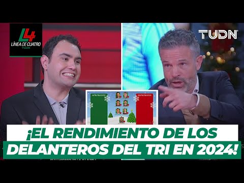 ¿Aprobados o reprobados? ✅❌ Así rindieron los DELANTEROS del Tri durante el 2024 | TUDN