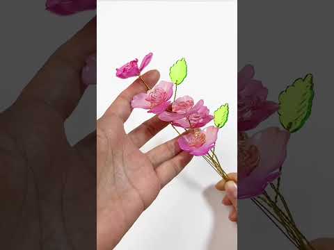 How to make beads flowers for home decor | diy beads flower tutorial | DIY beads flowers tutorial