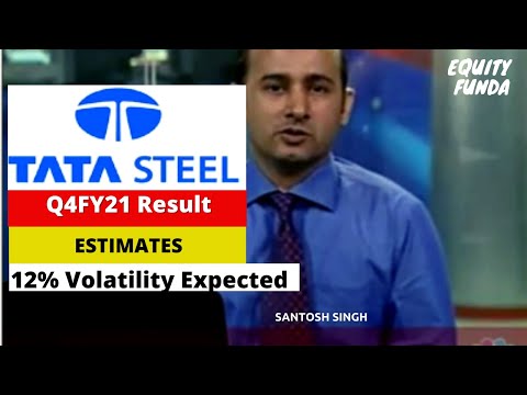 Tata Steel Result Estimates | 12% Volatility Expected Post Result | by Santosh Singh | #shorts