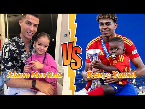 Alana Martina (CR7's Daughter) VS Kenye Yamal (Yamal's brother) Transformation ★ From Baby To 2024