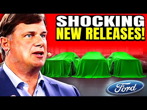 Ford CEO Just ANNOUNCED 5 NEW 2025 Models & Ford Fans Are Going WILD!