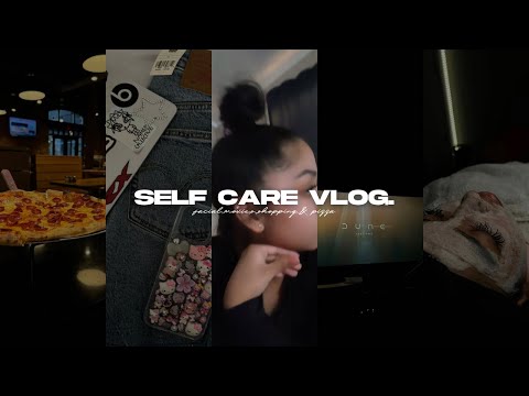 self care vlog✿ ( facial ,shopping, movies, journaling,etc)