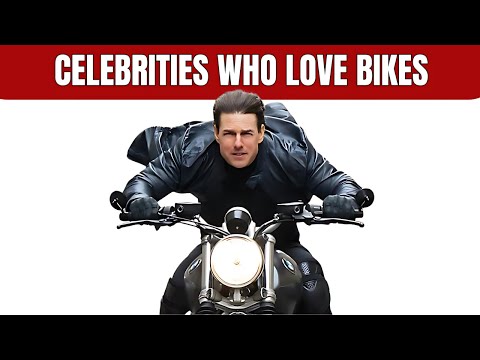 20 Male Celebrities Who Love Motorcycles