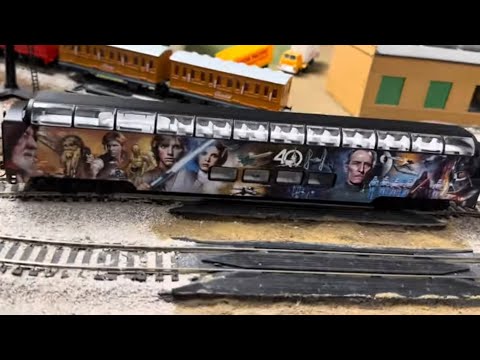 Star Wars New Hope 40th Anniversary Train car - Bradford Exchange HO Scale