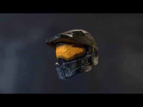 - Master Chief Helmet - Halo fan art