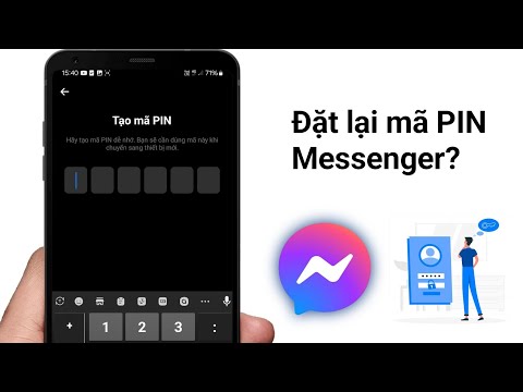 Cách đặt lại mã Pin Messenger khi quên - Cách đổi mã Pin Messenger khi quên