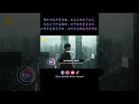 如果不是想念作怪，也许我也能离开能释怀。#徐剑秋 #落空 #KarenDaidaiMusicChannel