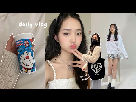 vlog: grwm for a photoshoot, merch launch, fancy hotpot, chit chat and life update & giveaway