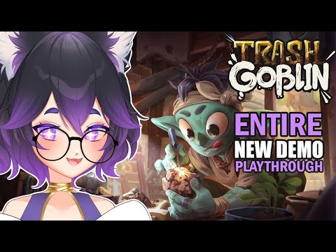 🌿⚔️ RPG & Relaxing Shop Keeper Sim!🧽 💎HUGE NEW DEMO - Full playthrough [#Trashgoblin]