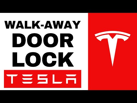 How to Enable Tesla Model 3 Walk-Away Door Lock - 2024