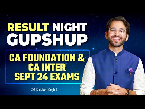 Result Gupshup - CA Foundation and CA Intermediate Sept 2024