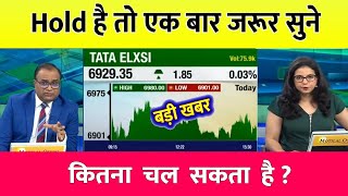 TATA ELXSI SHARE LATEST NEWS⚫️ | TATA ELXSI SHARE NEWS TODAY⚫️ | TATA ELXSI SHARE ANALYSIS