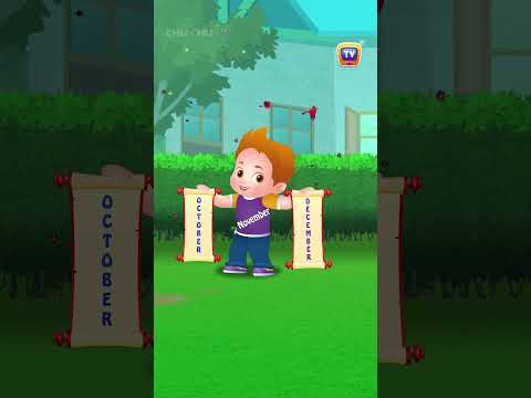 Months of the Year #LearningSongs #Shorts #ChuChuTV #NurseryRhymes #kidssongs #monthsoftheyear