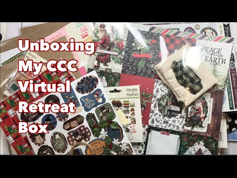 CCC Virtual Retreat Unboxing | OMG there are so many goodies in here!