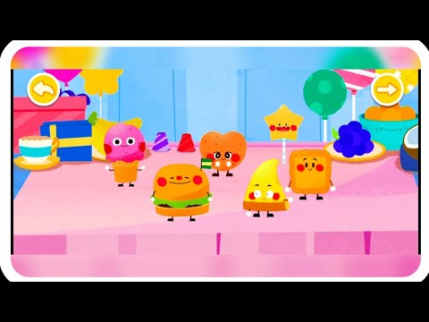 Baby Panda's Food Party Dress Up Baby Bus Kid Games || Sri Gaming Studio || Kids Games in English